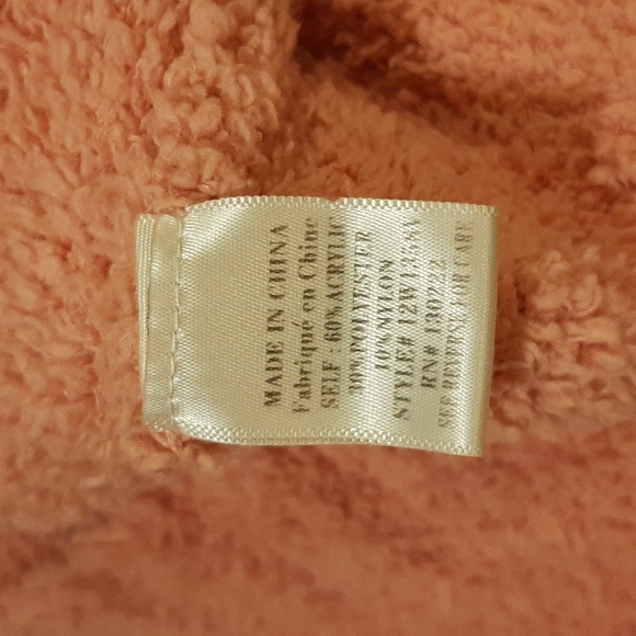 Very J Soft Peach Bell-Sleeve Turtleneck (Large) - Picture 8 of 8